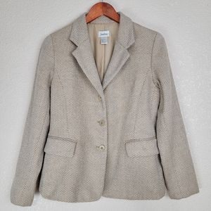 Neiman Marcus Women blazer Jacket Wool size 8